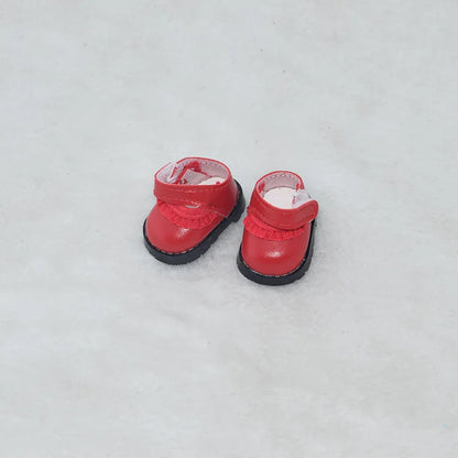 Cute LABUBU 17cm cotton doll shoes, toy leather shoes, casual sports shoes, doll accessories, LABUBU clothing