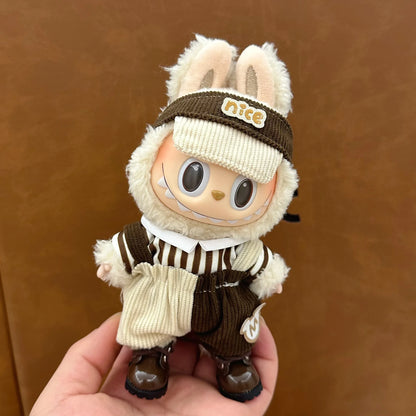 Labubu Baby Clothes 17cm Labubu Clothes Blind Box Doll Skirt Set Cute Dress Up Toy Festival Gift Birthday Gift Cute Party Gift