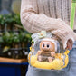 Doll Storage Case Travel Bag Plush Dolls Mini Pouch Transparent Women Bag Storage Organizer Waterproof Bag Cute Tote Bag