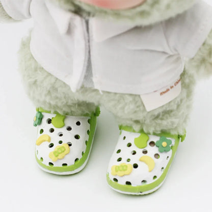 For LABUBU 3.0 Slipper Shoes Suitable for 17cm Cotton Dolls Shoes Boots Toys Casual Sports Shoes Dolls Accessories DIY Doll Toys