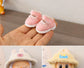 Labubu Shoes V1 V2 Doll Key Chain Accessories Toy Leather Shoes Canvas Shoe Decoration Doll Accessory Ornament Delicate Shoes