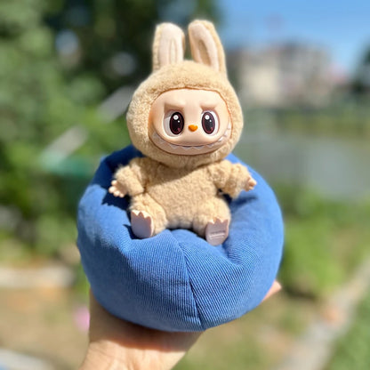 15/17cm Labubu Doll Swing Simple Outdoor Toy for Vinyl Dolls Playground Accessories