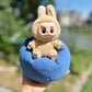 15/17cm Labubu Doll Swing Simple Outdoor Toy for Vinyl Dolls Playground Accessories